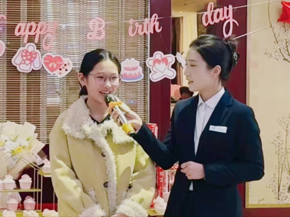 人生第一次，主持夢的初次綻放